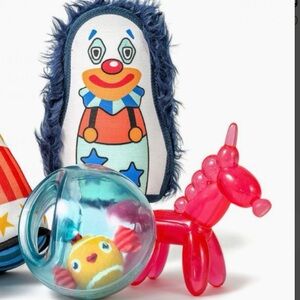 NWT Carnival Mutt Nation Dog Toy 3 pk Bundle